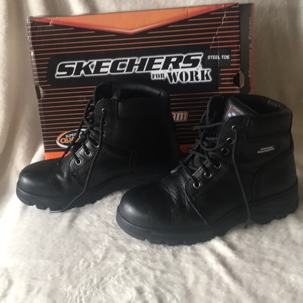 Skechers Steele Toe Boots